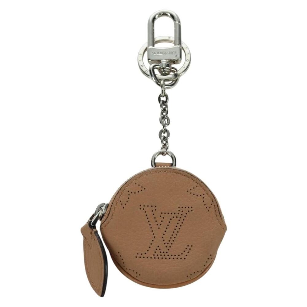 Louis Vuitton Mahina Porte Cles Flight Mode Pouch Charm Beige